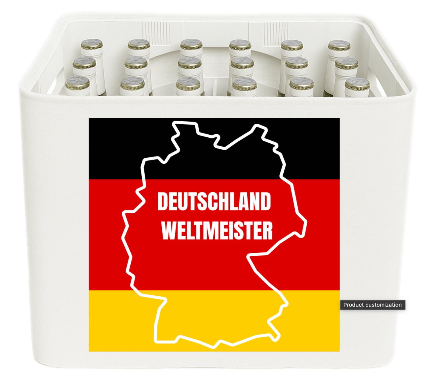 FUSSBALL WM 2026 FanBlende: DEUTSCHLAND WELTMEISTER ♡ LANDKARTE