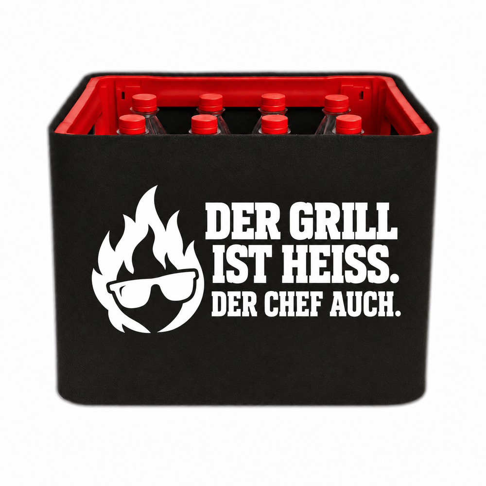 KistenBlende Der Grill ist heiß. Der Chef auch. – limonade-pet-12x1l