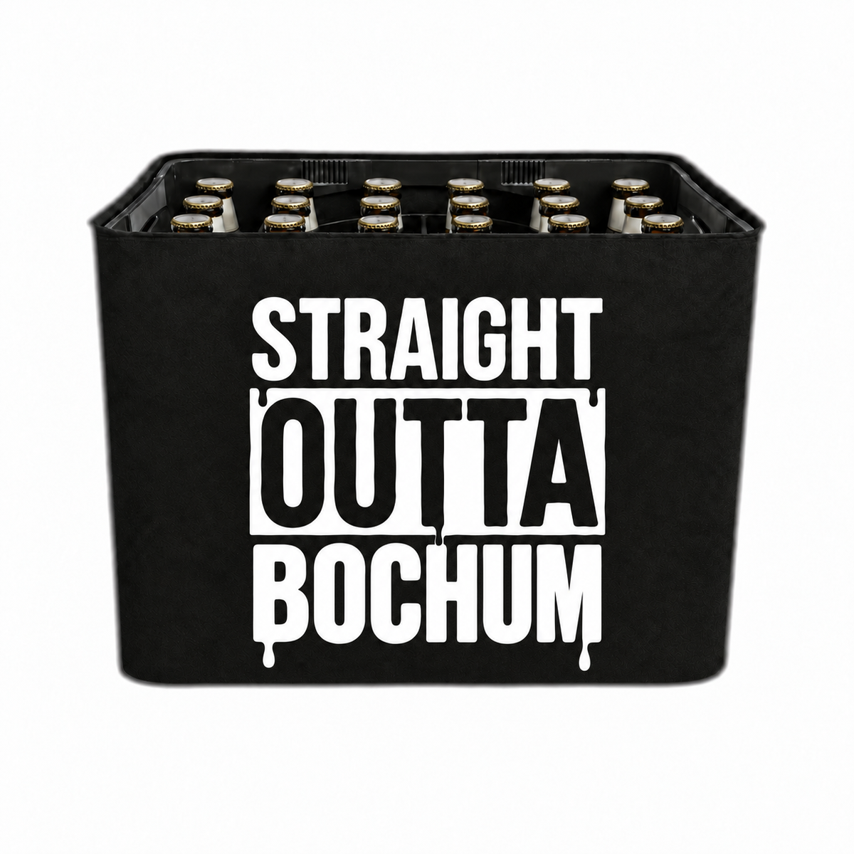 KistenBlende STRAIGHT OUTTA Bochum auf Bierkasten