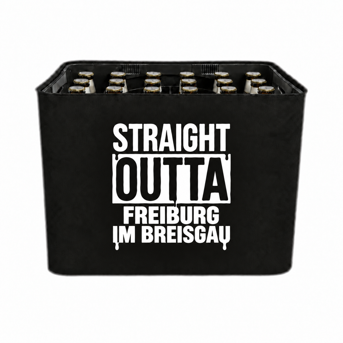 KistenBlende STRAIGHT OUTTA Freiburg im Breisgau auf Bierkasten