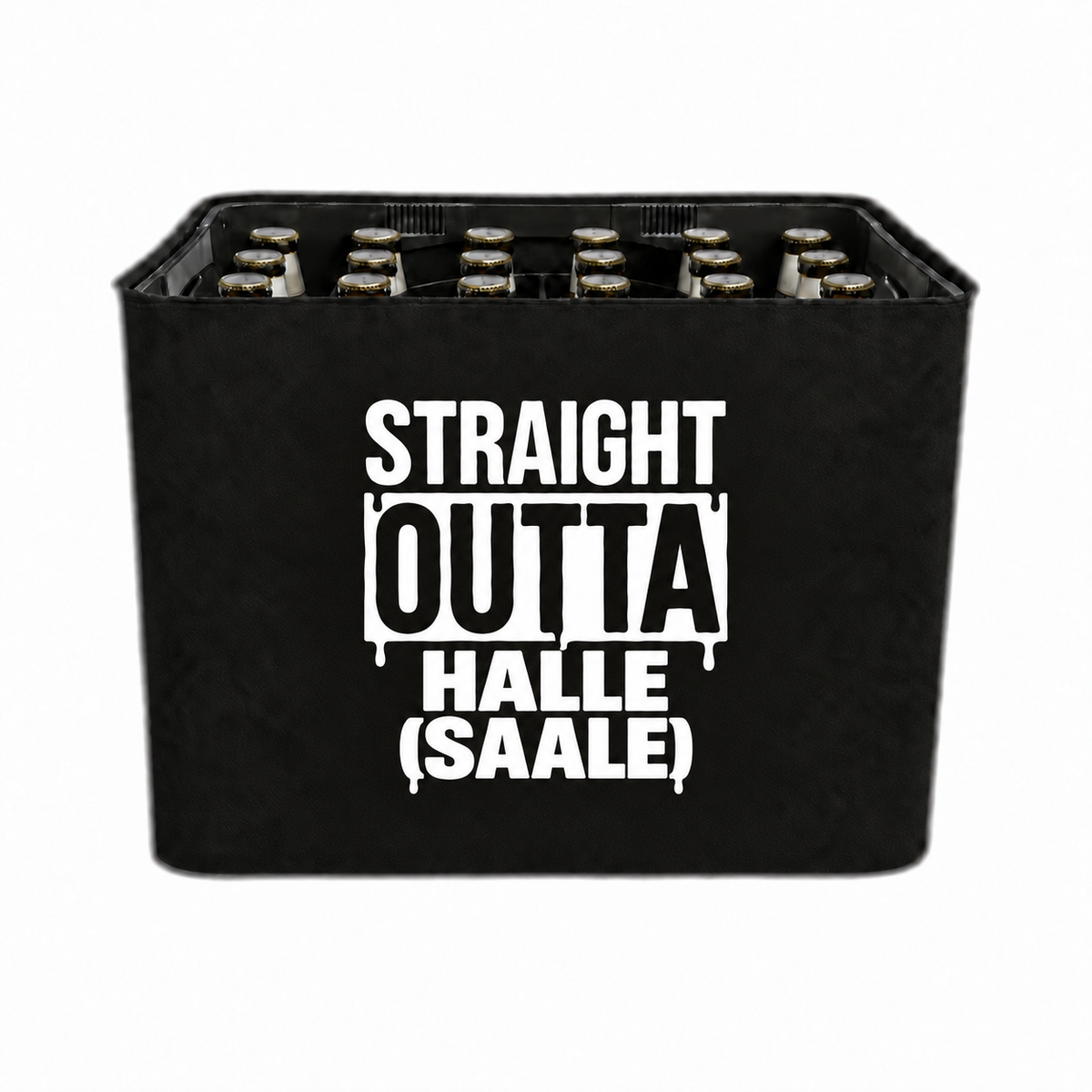 KistenBlende STRAIGHT OUTTA Halle (Saale) auf Bierkasten