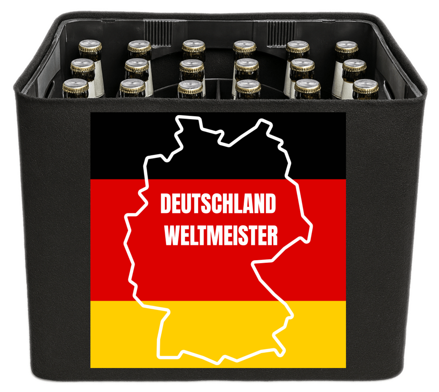 FUSSBALL WM 2026 FanBlende: DEUTSCHLAND WELTMEISTER ♡ LANDKARTE