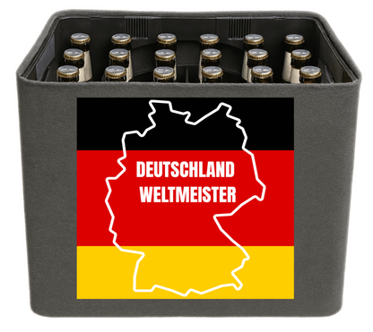 FUSSBALL WM 2026 FanBlende: DEUTSCHLAND WELTMEISTER ♡ LANDKARTE