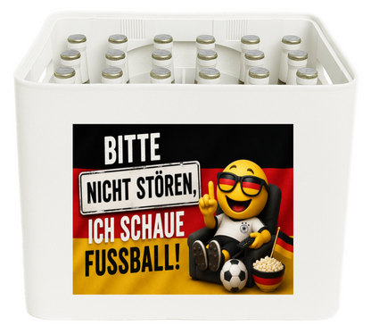 FUSSBALL WM 2026 FanBlende: BITTE NICHT STÖREN, SCHAUE FUSSBALL!