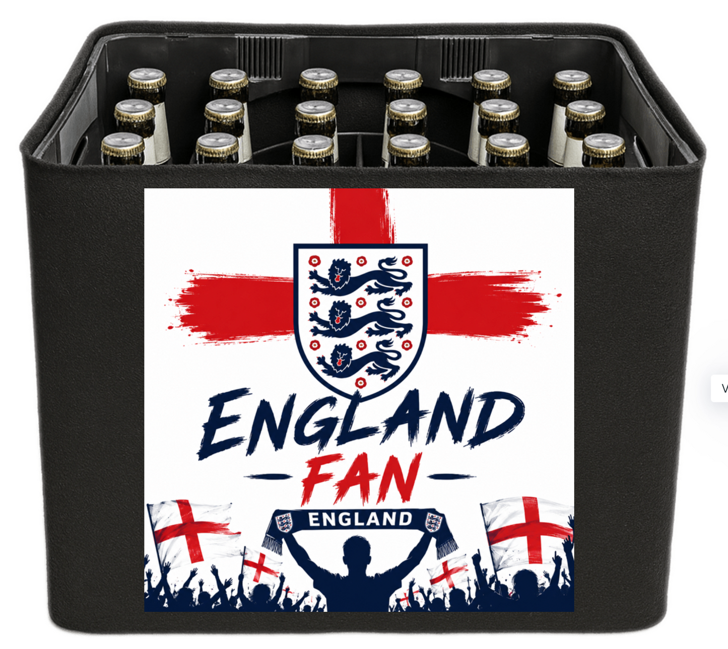 FUSSBALL WM 2026 FanBlende: ENGLAND FAN STADION