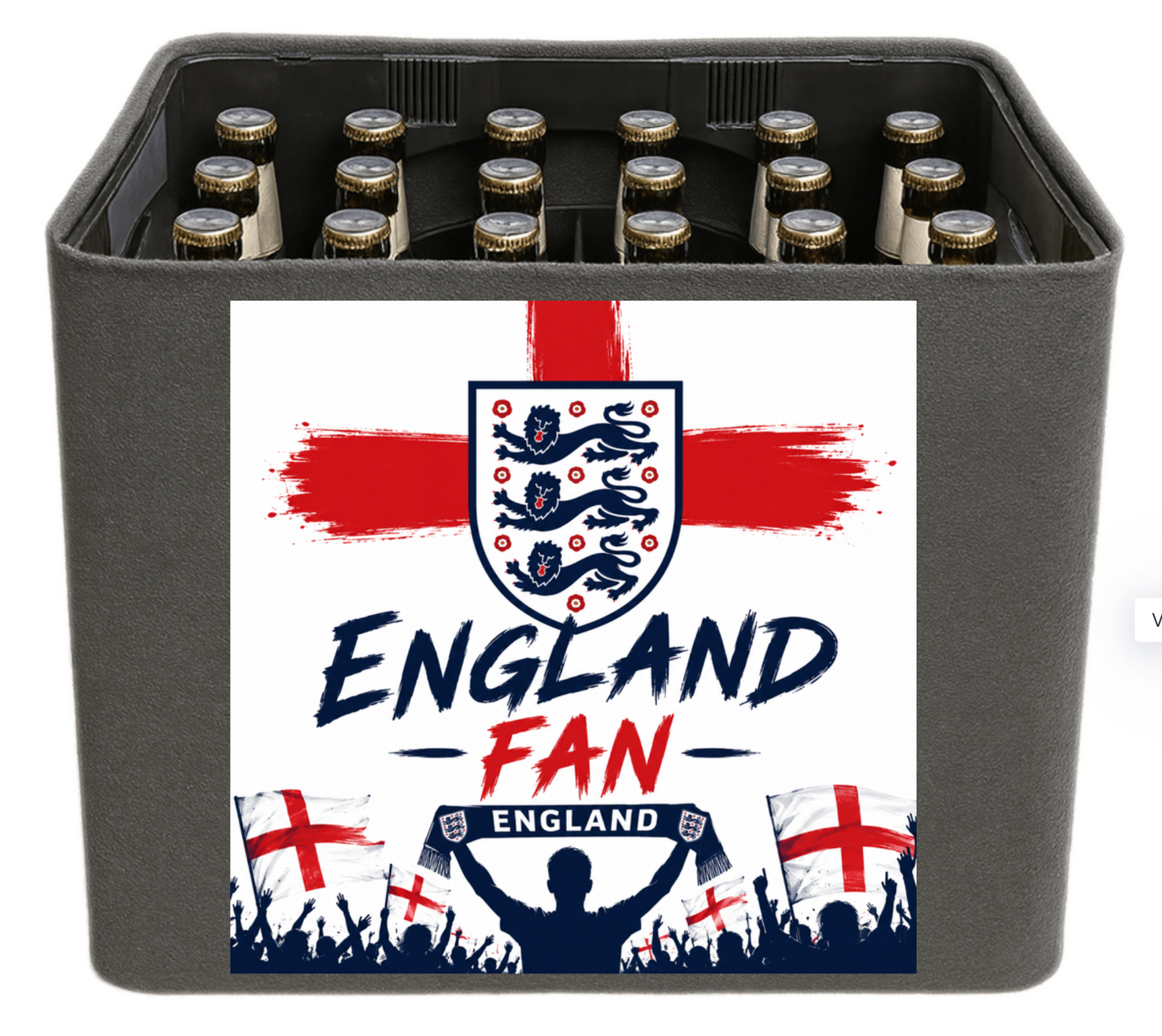 FUSSBALL WM 2026 FanBlende: ENGLAND FAN STADION