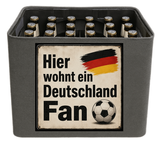 FUSSBALL WM 2026 FanBlende: HIER WOHNT EIN DEUTSCHLAND FAN