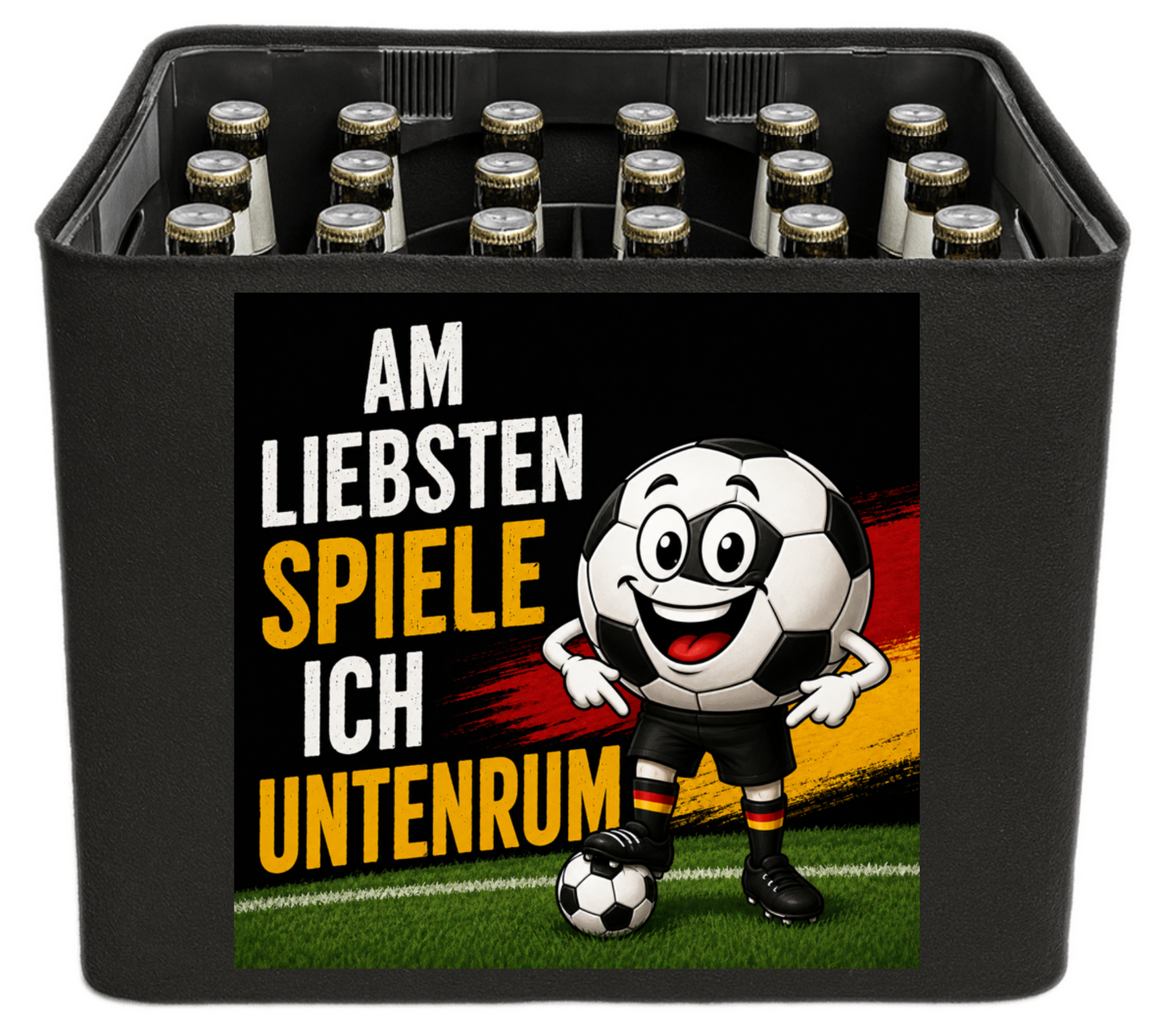 FUSSBALL WM 2026 FanBlende: AM LIEBSTEN SPIELE ICH UNTENRUM