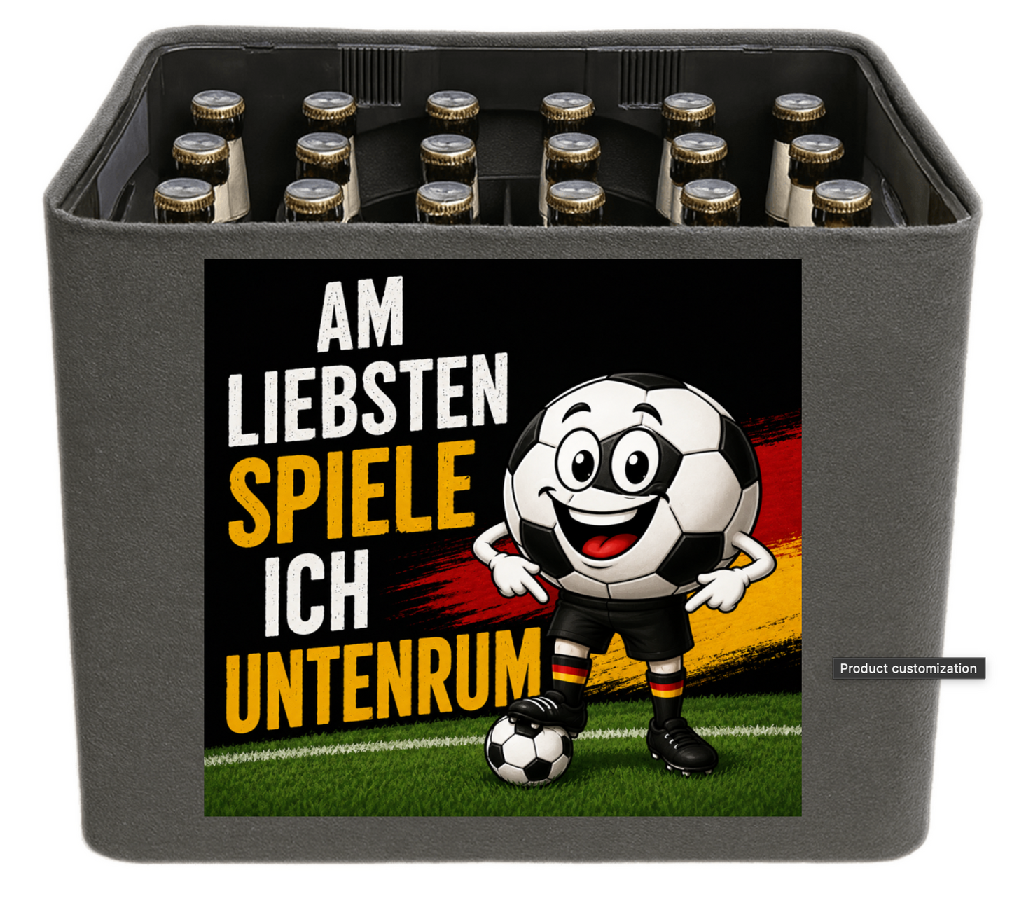 FUSSBALL WM 2026 FanBlende: AM LIEBSTEN SPIELE ICH UNTENRUM