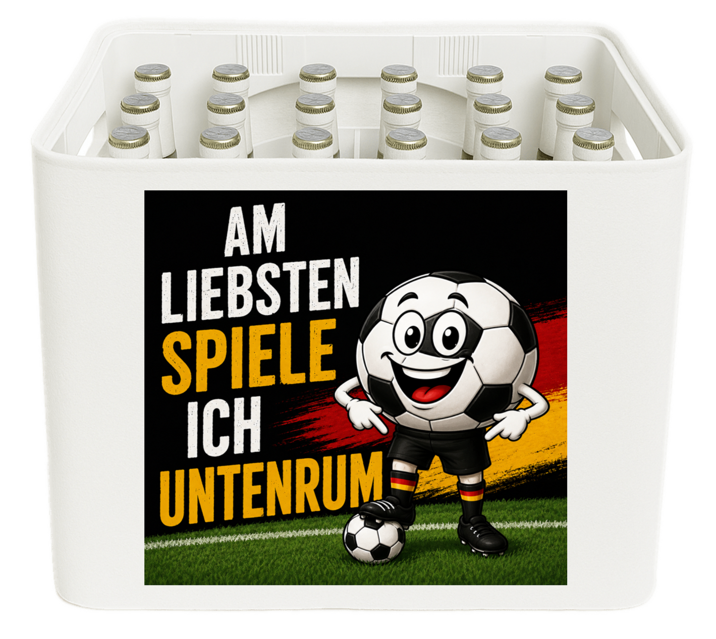 FUSSBALL WM 2026 FanBlende: AM LIEBSTEN SPIELE ICH UNTENRUM