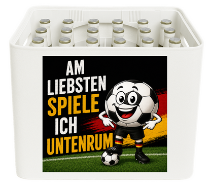 FUSSBALL WM 2026 FanBlende: AM LIEBSTEN SPIELE ICH UNTENRUM