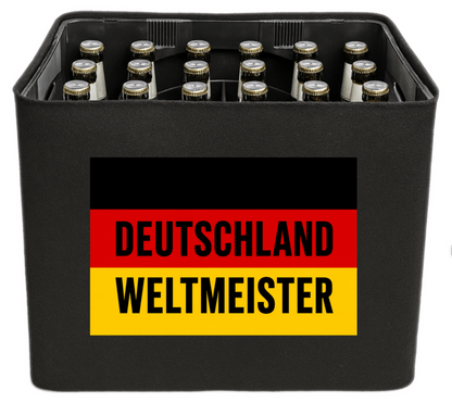 FUSSBALL WM 2026 FanBlende: DEUTSCHLAND WELTMEISTER FLAGGE