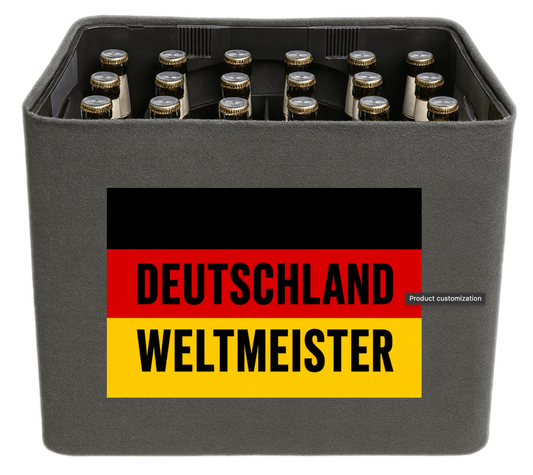 FUSSBALL WM 2026 FanBlende: DEUTSCHLAND WELTMEISTER FLAGGE