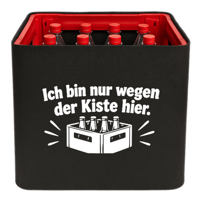 KistenBlende – Ich bin nur wegen der Kiste hier. – Limonadenkiste PET 12 × 1 l