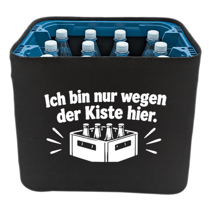 KistenBlende – Ich bin nur wegen der Kiste hier. – Wasserkiste PET 12 × 1 l