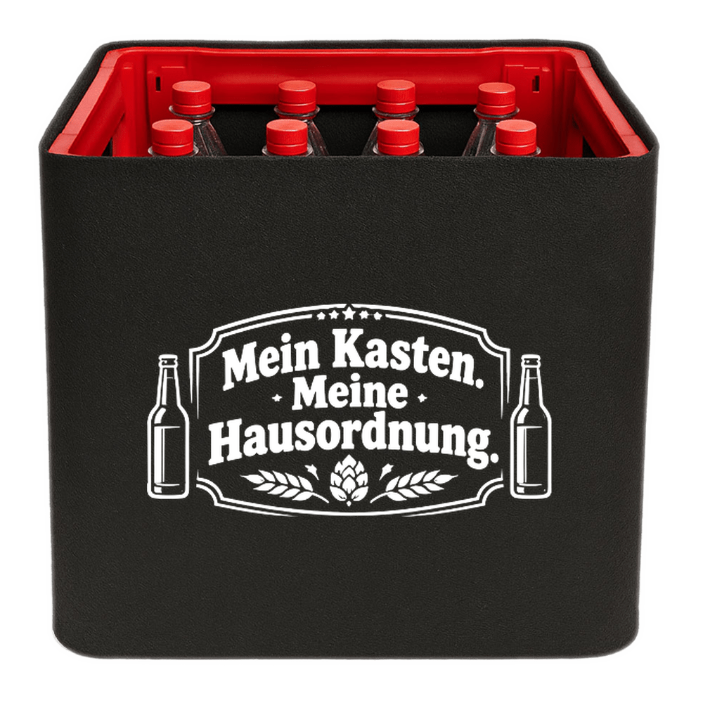 KistenBlende – Mein Kasten. Meine Hausordnung. – Limonadenkiste PET 12 × 1 l