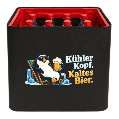 KistenBlende – Kühler Kopf. Kaltes Bier. – Limonadenkiste PET 12 × 1 l