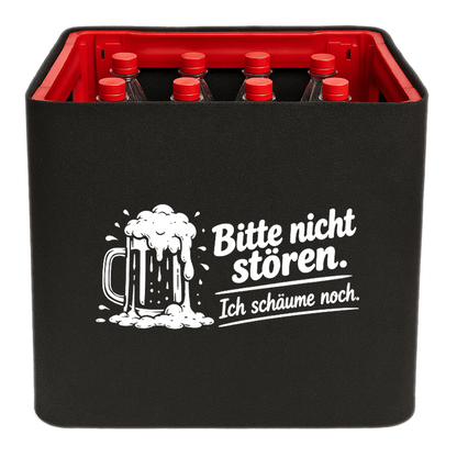 KistenBlende – Bitte nicht stören. Ich schäume noch. – Limonadenkiste PET 12 × 1 l