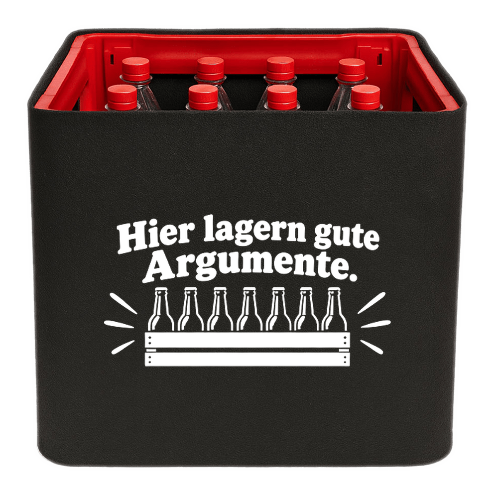 KistenBlende – Hier lagern gute Argumente. – Limonadenkiste PET 12 × 1 l