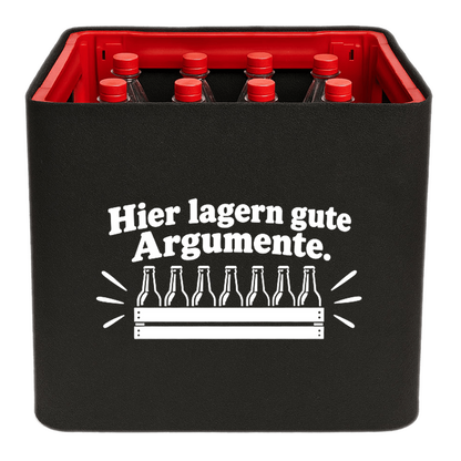 KistenBlende – Hier lagern gute Argumente. – Limonadenkiste PET 12 × 1 l