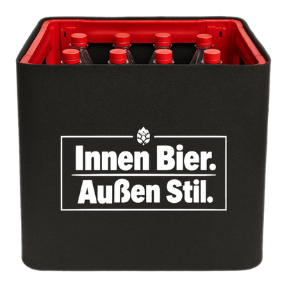 KistenBlende – Innen Bier. Außen Stil. – Limonadenkiste PET 12 × 1 l