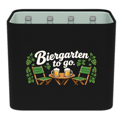 KistenBlende – Biergarten to go. – Wasserkiste GLAS 12 × 0,7 l