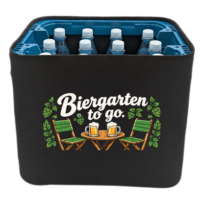 KistenBlende – Biergarten to go. – Wasserkiste PET 12 × 1 l