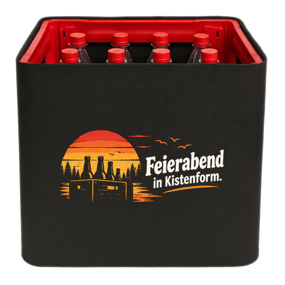 KistenBlende – Feierabend in Kistenform. – Limonadenkiste PET 12 × 1 l