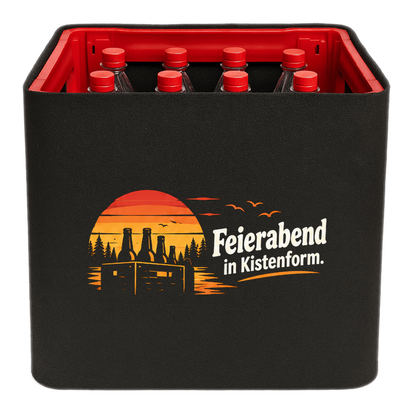 KistenBlende – Feierabend in Kistenform. – Limonadenkiste PET 12 × 1 l