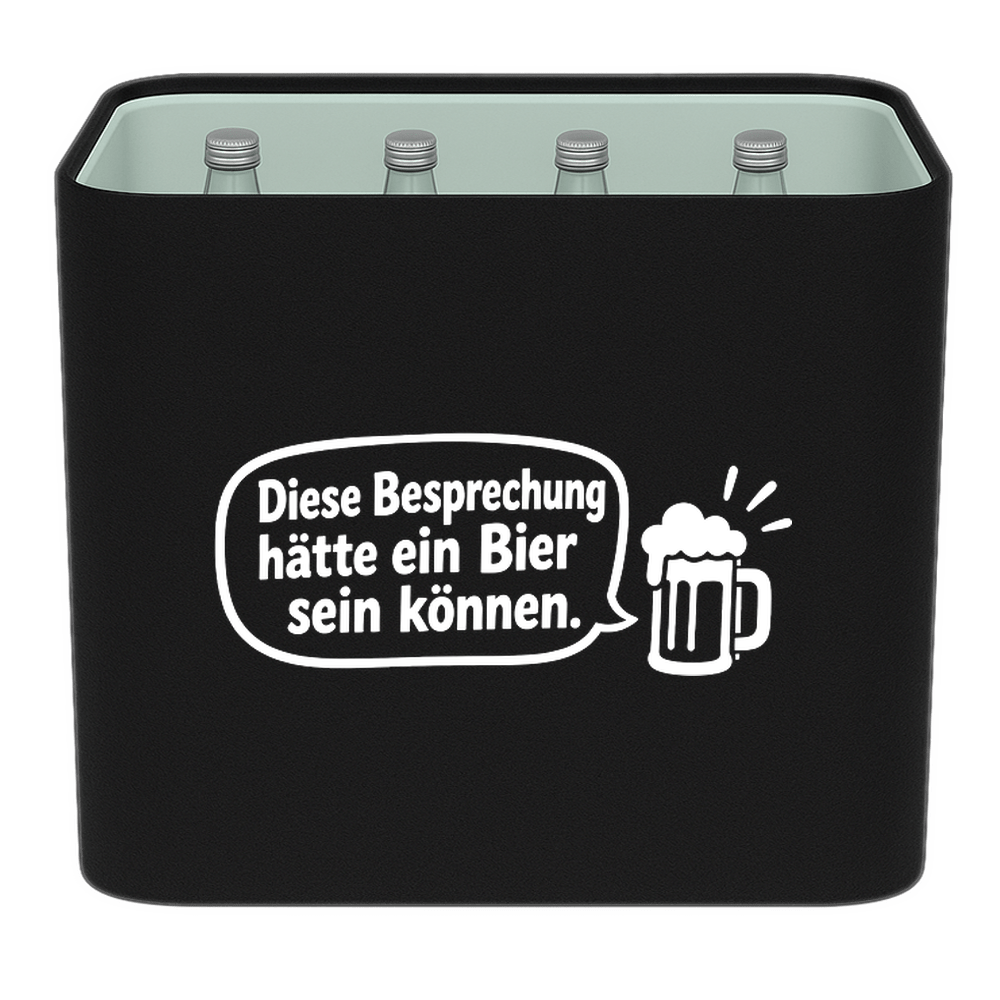 KistenBlende – Diese Besprechung hätte ein Bier sein können. – Wasserkiste GLAS 12 × 0,7 l
