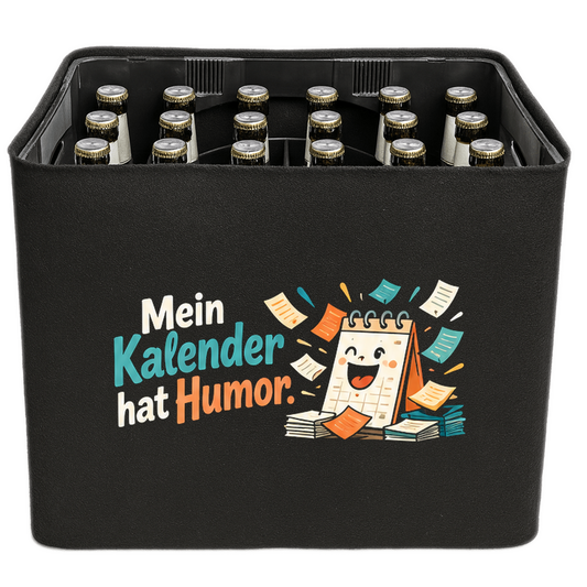 KistenBlende – Mein Kalender hat Humor. – Bierkasten 24 × 0,33 l und 20 × 0,5 l
