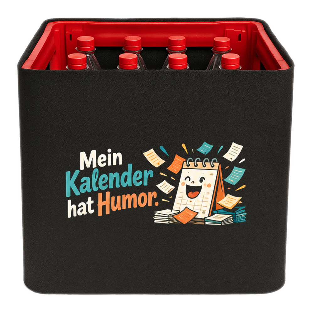KistenBlende – Mein Kalender hat Humor. – Limonadenkiste PET 12 × 1 l