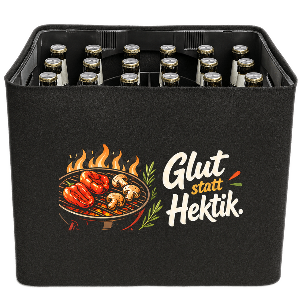 KistenBlende – Glut statt Hektik. – Bierkasten 24 × 0,33 l und 20 × 0,5 l