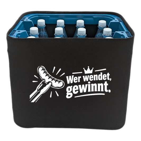 KistenBlende – Wer wendet, gewinnt. – Wasserkiste PET 12 × 1 l