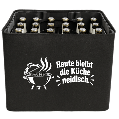 KistenBlende – Heute bleibt die Küche neidisch. – Bierkasten 24 × 0,33 l und 20 × 0,5 l