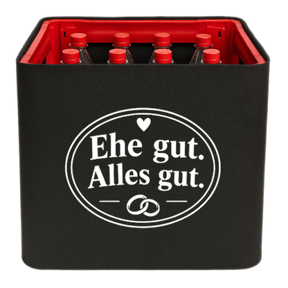 KistenBlende – Ehe gut. Alles gut. – Limonadenkiste PET 12 × 1 L