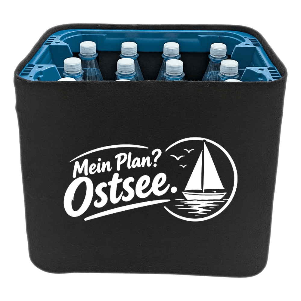 KistenBlende – Mein Plan? Ostsee. – Wasserkiste PET 12 × 1 l