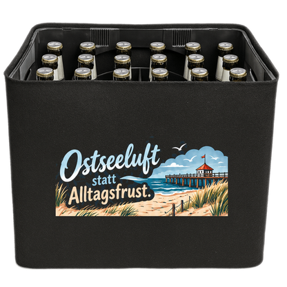 KistenBlende – Ostseeluft statt Alltagsfrust. – Bierkasten 24 × 0,33 l und 20 × 0,5 l
