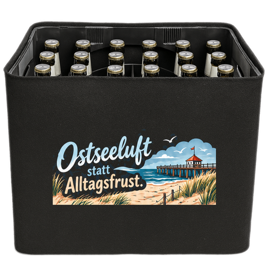 KistenBlende – Ostseeluft statt Alltagsfrust. – Bierkasten 24 × 0,33 l und 20 × 0,5 l