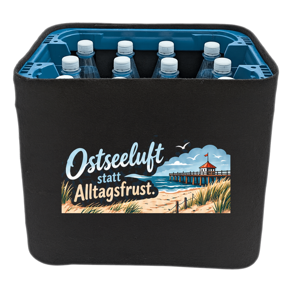 KistenBlende – Ostseeluft statt Alltagsfrust. – Wasserkiste PET 12 × 1 l