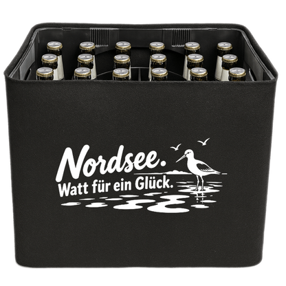 KistenBlende – Nordsee. Watt für ein Glück. – Bierkasten 24 × 0,33 l und 20 × 0,5 l