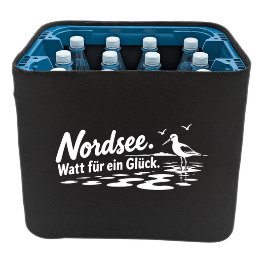KistenBlende – Nordsee. Watt für ein Glück. – Wasserkiste PET 12 × 1 l