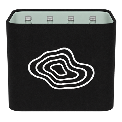 KistenBlende Topografische Insel – WASSER GLAS