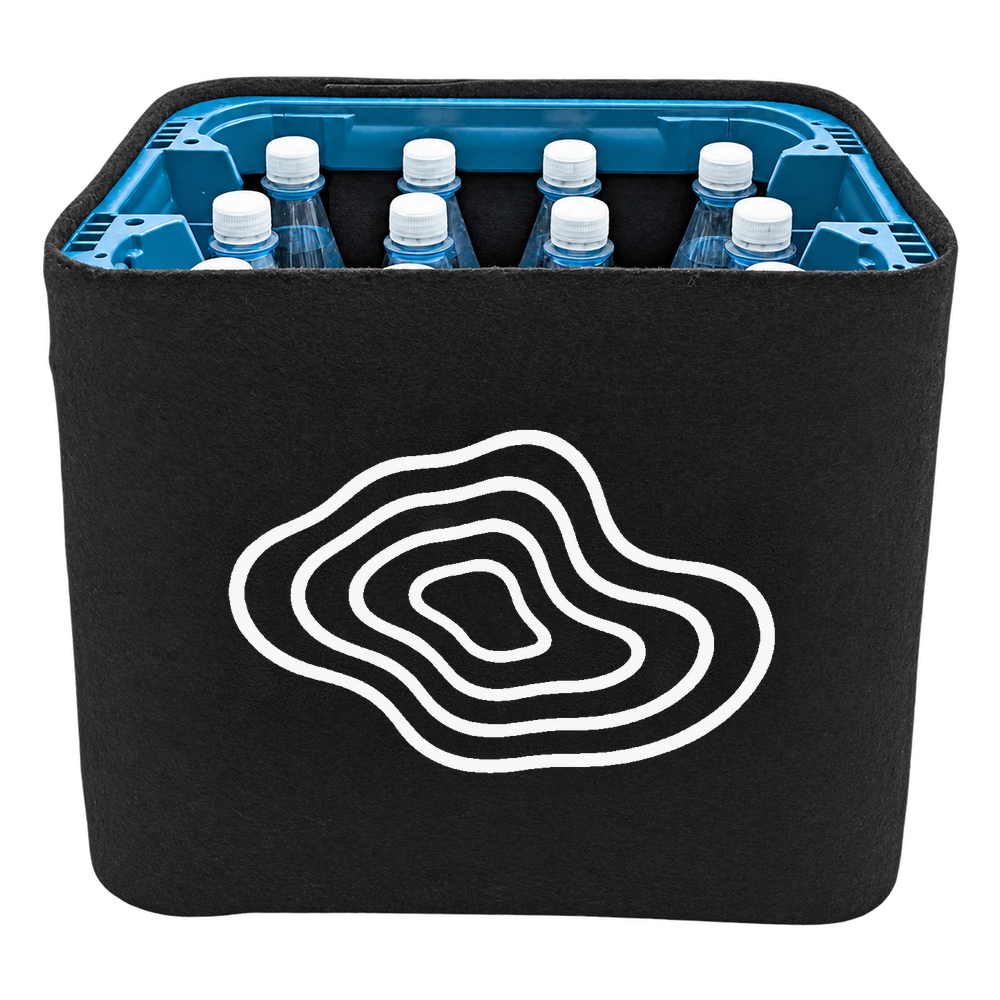KistenBlende Topografische Insel – WASSER PET