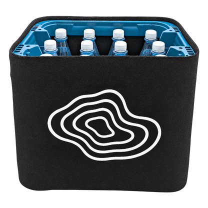 KistenBlende Topografische Insel – WASSER PET
