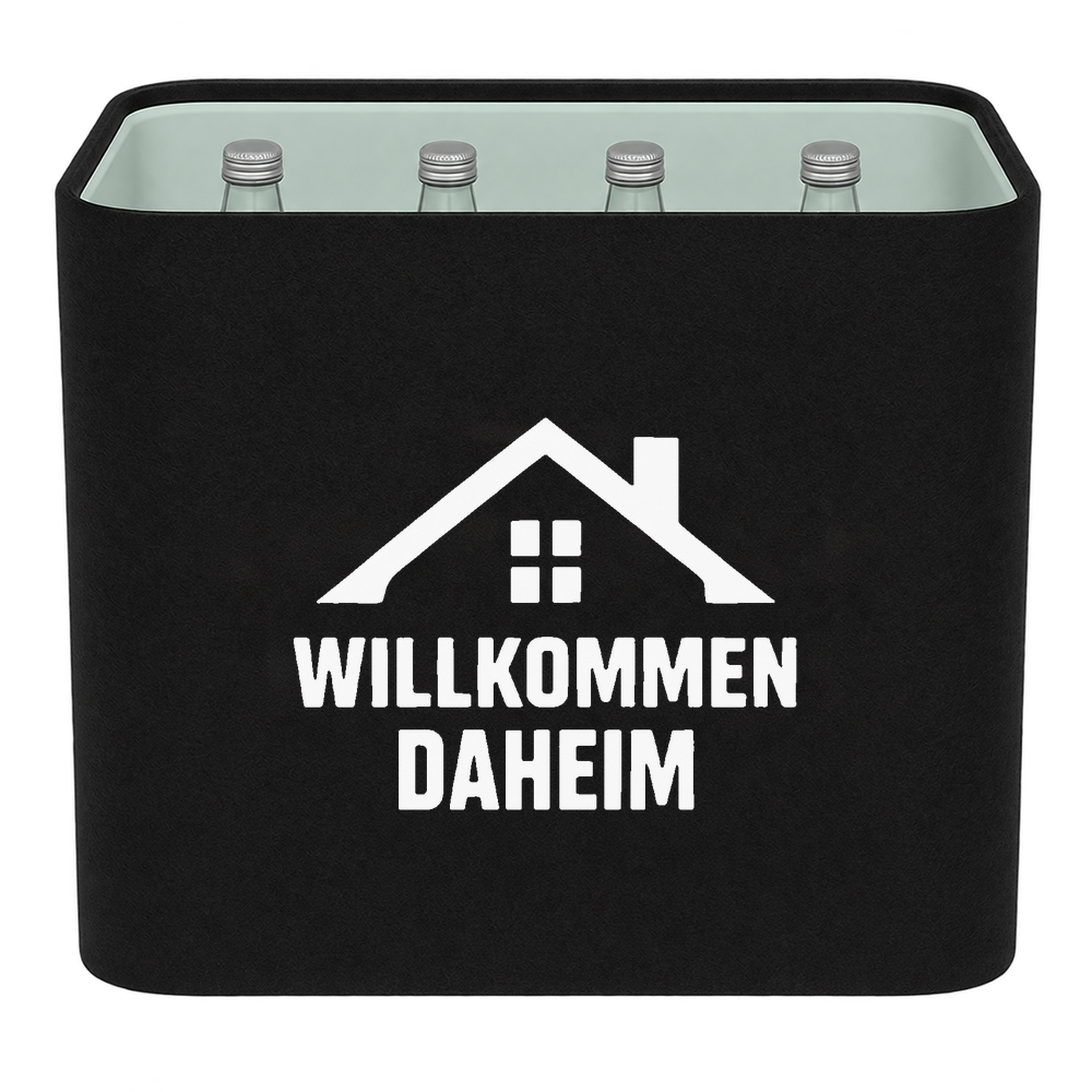KistenBlende Willkommen daheim – WASSER GLAS