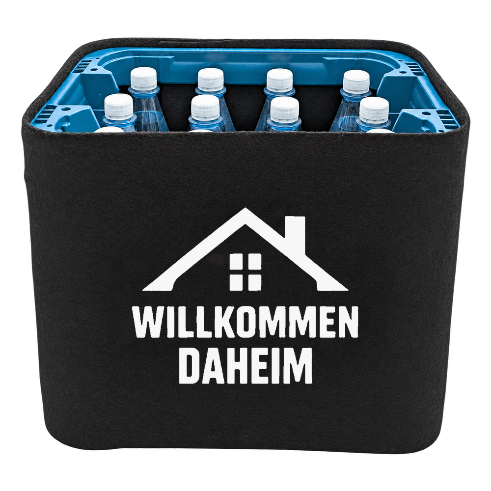 KistenBlende Willkommen daheim – WASSER PET