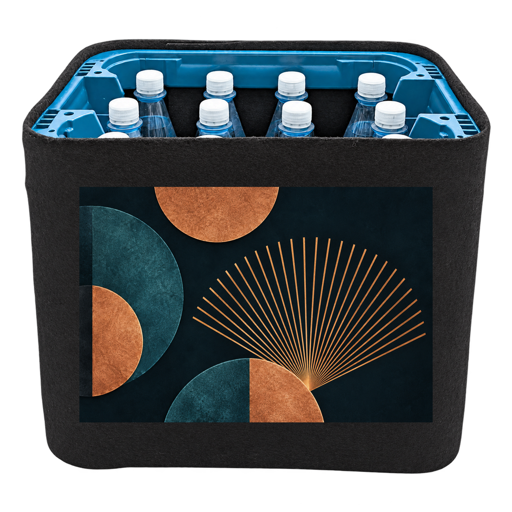 KistenBlende Mitternachtsgeometrie – WASSER PET