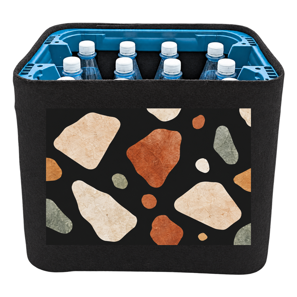 KistenBlende Ruhiges Terrazzo – WASSER PET