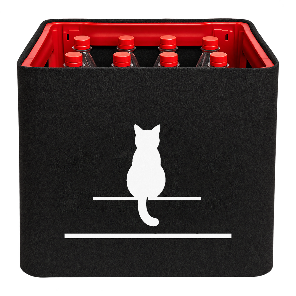 KistenBlende Katze auf Kistenkante – LIMONADE PET